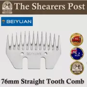 Beiyuan 76mm Straight Tooth Comb Shearers Sheep Shearing Handpiece Accessories