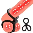 Reusable Penis Stretcher-Sleeve-Girth-Enhancer-Penis-Extender-Ring-for Male