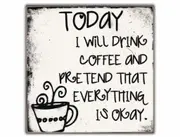 [Florabelle Living] Words Of Wisdom Magnet - Drink Coffee