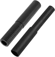 VANZACK 2Pcs Golf Shaft Extenders for Steel and Graphite Clubs, Universal Golf Club Extension Rods, Easy Installation, Black, 3.46in & 4.02in