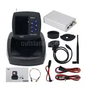 FF918-CWL 300M/984.3FT Boat Fish Finder Sonar Fish Finder w/ 3.5" LCD Display