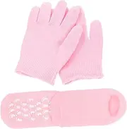 Gloves Socks Set Moisturizing Socks Gloves Spa Gloves for Dry Hands Foot Care for Rough Skin