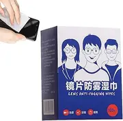 Anti Fog Lens Wipes - Lenses Wipes Eye Glasses Wipes - Individually Wrapped Quick-Dry Lens Wipes for Glasses, Lenses, Screens, Face Shield, Swim Goggles