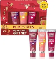 Burt's Bees Squeezy Trio Gift Set - 3 Pc Tinted Balm: Berry Sorbet, Sweet Peach, Watermelon Rush (0.43oz Each)