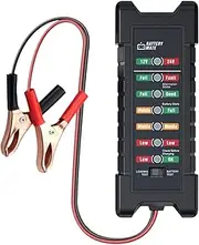 Car Battery Load Tester - 12V/24V Automotive Batteries & Alternator Diagnostic Tool - Charging Cranking System Tester for Car Truck Motorcycle ATV SUV Boat Yacht