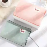 Electric Hot Water Bag Soft Winter Reusable Hand Warmer Eu Plug Rechargeable New