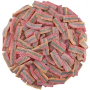 FirstChoiceCandy Sour Mini Strip Gummy Belts, Mini Bites Kosher Gummies
