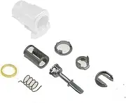 7pcs Metal Door Lock Cylinder Barrel Repair Kit, for, for VW, for Golf 4 IV MK4 A6, for Skoda, Fabia, for Polo, 9N Front Right Left 604837167