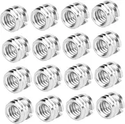OSOLADY 20pcs Tripod Screw Adapter for Mic Holder 1/4 Inch to 3/8 Inch Thread Converter Aluminum Alloy Smooth Surface Sturdy Sturdy for Professional Use