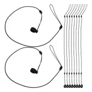 10 Pcs Signature Pen Anti-lost Rope Elastic Lanyard Stretch Ropes