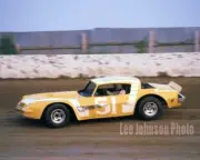1980 Mike Benjamin 8x10 print Dirt Late Model Racing