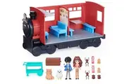 Wizarding World Harry Potter, Magical Minis Hogwarts Express Train Toy Playset with 2 Exclusive Figures, 10 Accessories, Kids Toys for Ages 6 and up
