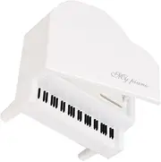 [HOMOCONO] Portable Keyboard White Mini Piano Ornament Boys and Girls Piano Creative Decor for Room Photo Prop