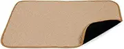 Beautiful Dog Nappies Waterproof Water Absorption Puppy Diapers Bite Resistant Non Slip Square Dog Cushion Machine Washable for Dogs Cats Rabbits Other Animals Beige,67 (Color : Beige, Size : 67)