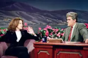 Sassy And Jane Editor Jane Pratt During An On Jay Leno 1993 Tv Old Photo