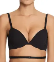 Simone Perele L130011 Eden Multi-Way Backless Underwire Black Bra Size Medium