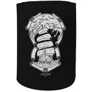 Alcohol Stubby Holder - Ship Storm - Funny Novelty Birthday Gift Joke Beer Can Bottle