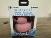 Aconic Pink Rubber Duck Bluetooth Wireless Water Resistant Shower Speaker#1559