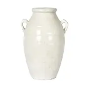 Belle Terracotta Jameson Indoor Urn Classic Home Decor Large 40x58cm White