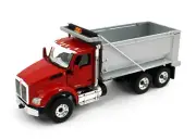 NEW 1:50 First Gear *RED & SILVER* KENWORTH T880 DUMP TRUCK 50-3279 *NIB*