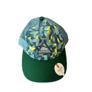LL Bean Trucker Hat Mid-Crown Snap Back Childs Baseball Cap OSFA Camo Outdoor