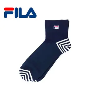 FILA 抗菌除臭寬口1/2襪 25~27cm(3雙組) 抑菌 快乾透氣 日常 休閒 運動 長襪 短襪 襪 襪子【愛買】