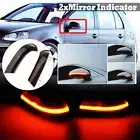 2x LED Dynamic Side lights Wing Mirror Indicator Turn Signal For Golf GTI MK5