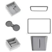 6 PCS for Tesla Model Y 2025(Juniper) Model 3 2025 2024 Accessories Screen & ...