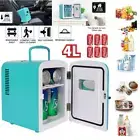4L Mini Fridge Home 12V Portable Mini Fridge for Drinks Bar Beauty Car Home 220V
