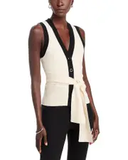 Toccin Collins Sleeveless Button Front Top