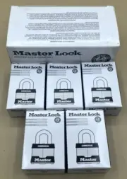 (5 PACK) MASTER LOCK 1KA 2081 COMMERCIAL PADLOCK (MVP027900)