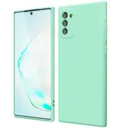 MCC For Samsung Galaxy Note10 Soft Liquid Silicone Shockproof Case Cover Note 10 N970 N971 [Mint]