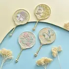 Butterfly Chinese-style Handheld Mirror Portable Makeup Mirror Makeup