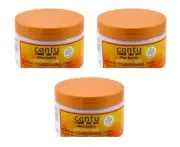 BL Cantu Natural Hair Leave-In Conditioner Cream Jar 12 oz - THREE PACK