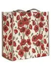 Poppy Floral design Tapestry Tote Shopper Bag Signare