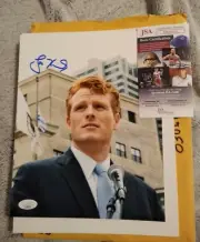 Joe Kennedy iii Autographed 8x10 Photo with JSA Certification