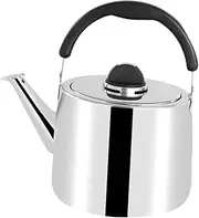 FUNOMOCYA Home Teakettle Whistling Alarm Electric Stove Top Kettle 7L Large Capacity Stainless Steel Safe and Easy to Use