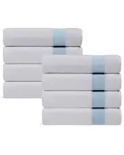 DePera Home Pera Set Of 8 Turkish Hand Towels