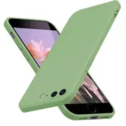 MCC iPhone 7+ 8+ Plus Soft Liquid Silicone Shockproof Case Cover Apple [Green]