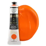 Holcroft Professional Acrylic Flow Paint Cadmium Orange S4 ASTM1 75ml