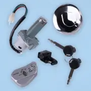 Magnetic Head Anti Theft Helmet Lock Easy Installation High Reliability