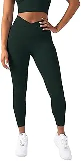 [YITTY] Active Women's Ultraluxe Crossover High-Waist Legging, Athleisure, 4-Way-Stretch