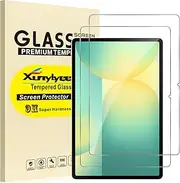 XunyLyee 2-Pack, Screen Protector for Samsung Galaxy Tab S10 FE Plus/ S10 FE+ 5G 13.1 inch SM-X620/ X626B Bubble Free Tempered Glass Film Easy Installation