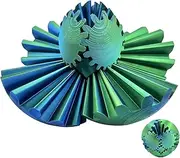 Gear Ball-3D Printing Gear Ball Rotating Ball,Gear Toy for Stress Relief,Cube Fidget Toy,Gear Sphere Gear Ball Fidget Toy,Stress Ball,Fidget Ball,Sensory Fidget Toy for Kids Adults(Green)