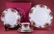 Royal Albert Old Country Roses 5 Pc Place Setting NEW in Box