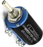 WXD3-13 (Control electrical) 22K ohm 4mm Shaft Wire Wound Volume Control (66ry518qf450) Pot Potentiometer