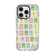 iPhone 16 Pro Clear Case MagSafe Compatible stamp bun collection