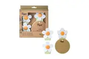 2pc Vigar Florganic Stationery Writing Notebook w Suction & Magnet Clip Set