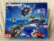 NEW (Sealed) PLAYMOBIL 5844 Mega Swat Police Rescue Set NEW in box 112 pieces.