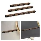 Coat Rack Wall Mount Wooden Modern Hat Rack Rustic Organizer Wall Hooks for